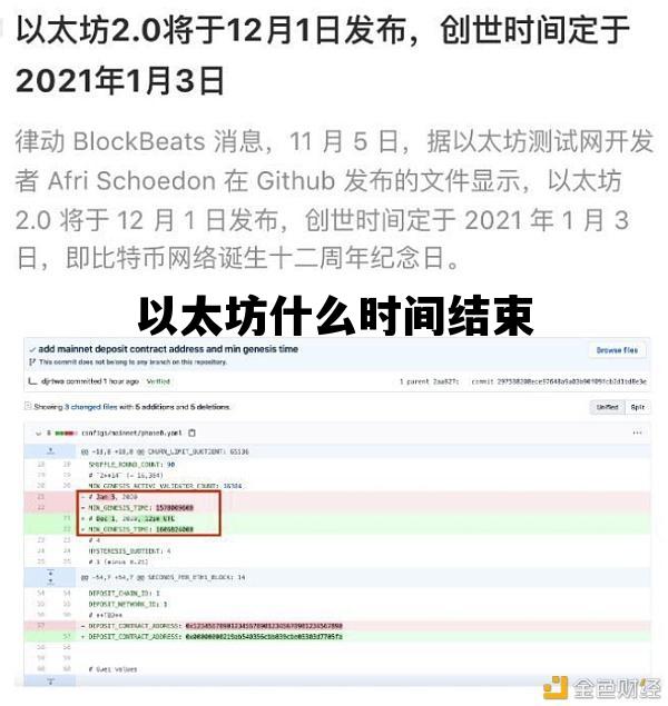 以太坊什么时间结束 以太坊什么时候会大涨
