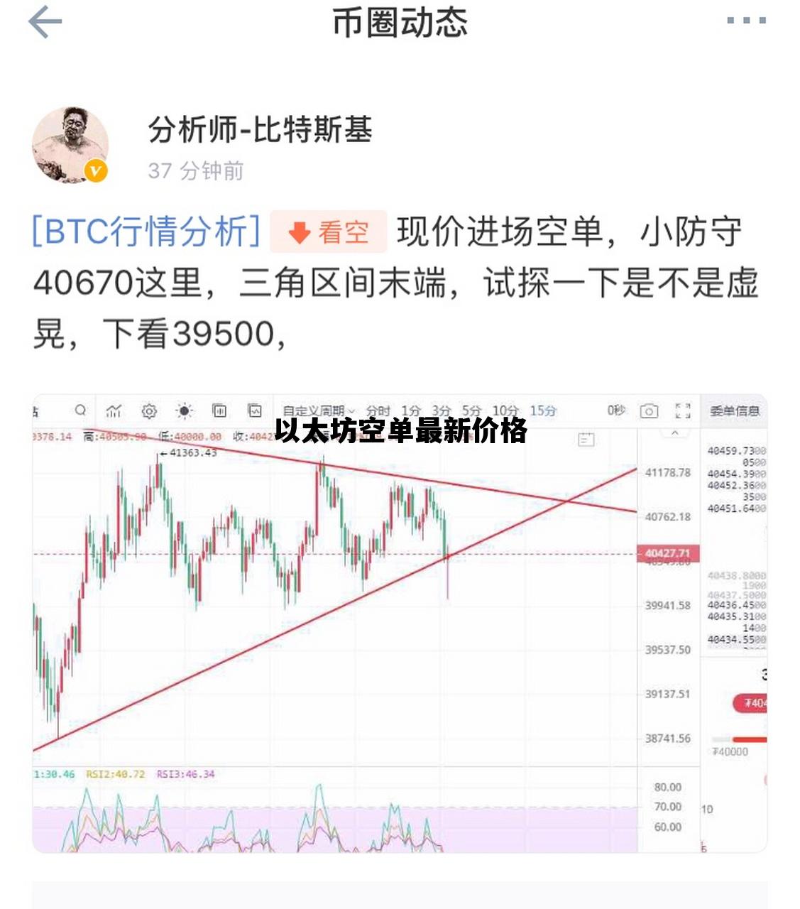 以太坊空单最新价格的简单介绍